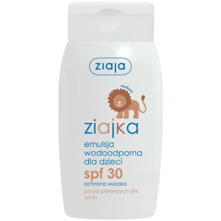 Дитячий сонцезахисний лосьйон Ziajka SPF30 125 мл