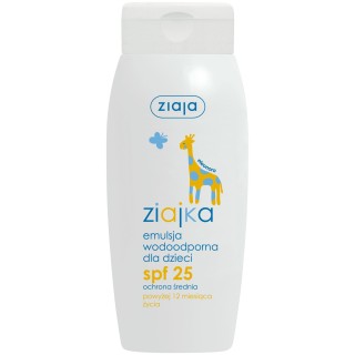 Сонцезахисний лосьйон Ziajka для дітей SPF 25 150 мл
