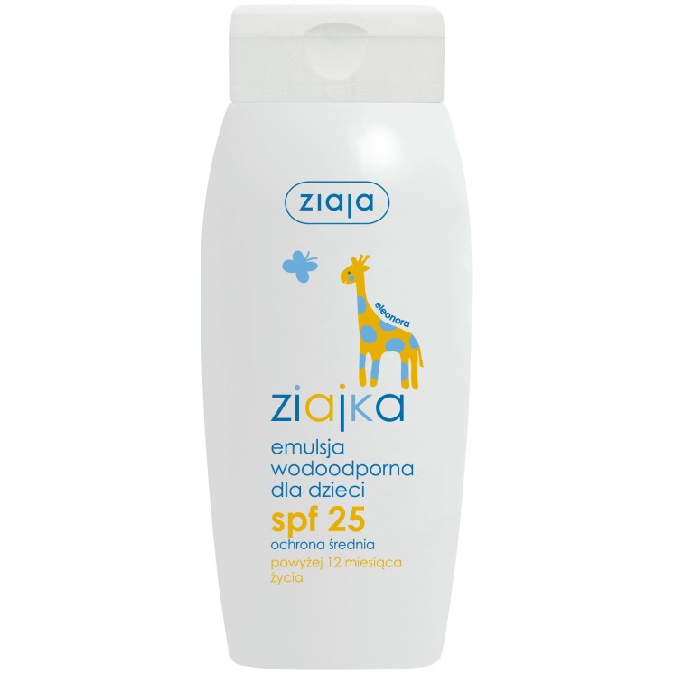 Сонцезахисний лосьйон Ziajka для дітей SPF 25 150 мл