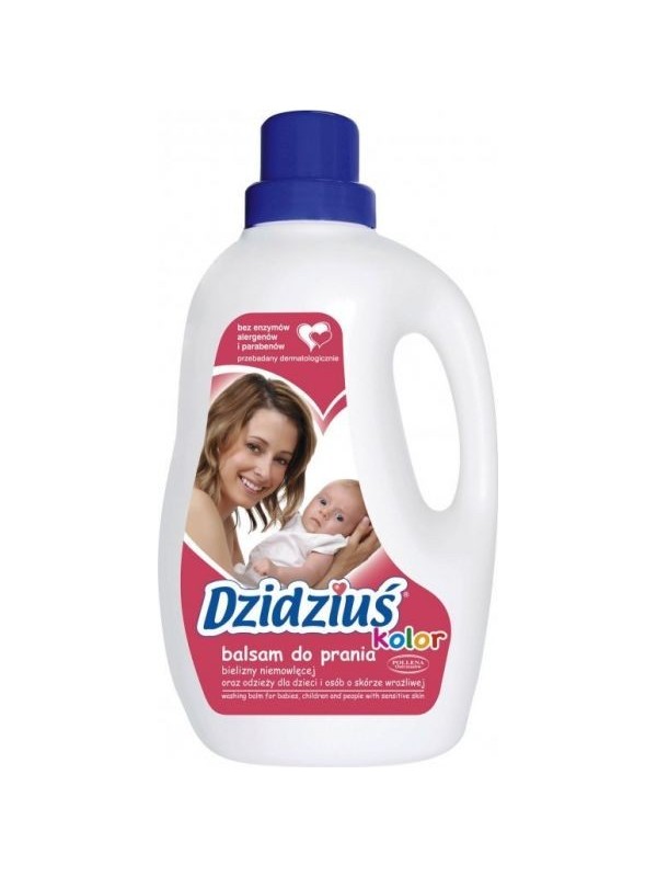 Dzidziuś Kolor balsam do prania dzieciecych ubranek  1.5 L