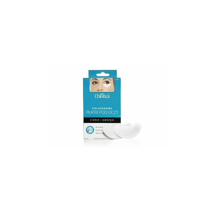 L'biotica Collagen Eye Pads Reduction of Dark Circles and Puffiness 3x2 pieces