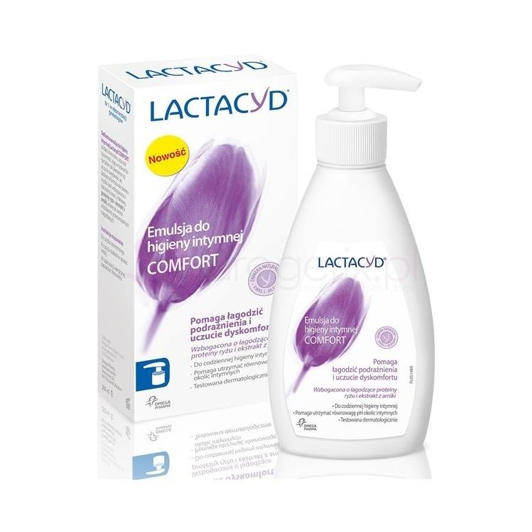 Lactacyd Comfort Emulsion for intimate hygiene 200 ml