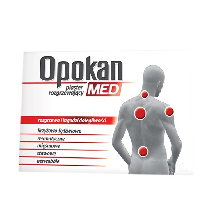 Opokan Med warmte patch 1 stuk