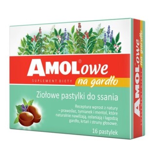 Amolowe for the throat 16 lozenges