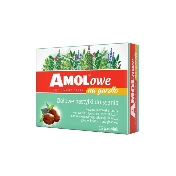 Amolowe for the throat 16 lozenges