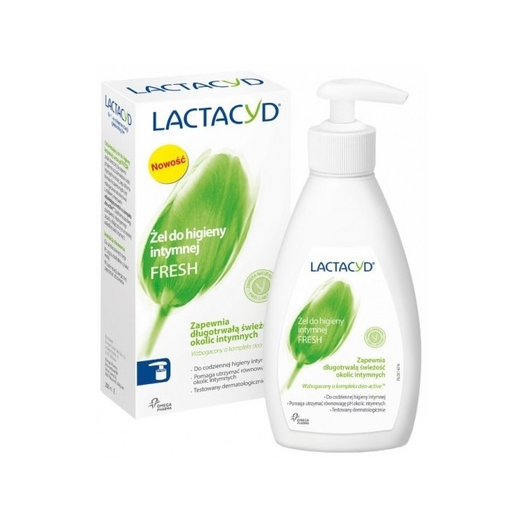 Lactacyd Fresh Gel for intimate hygiene 200 ml