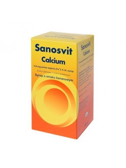 Sanosvit Calcium syrop 150 ml