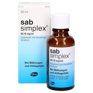 Sab Simplex Babydruppels voor koliek 30 ml