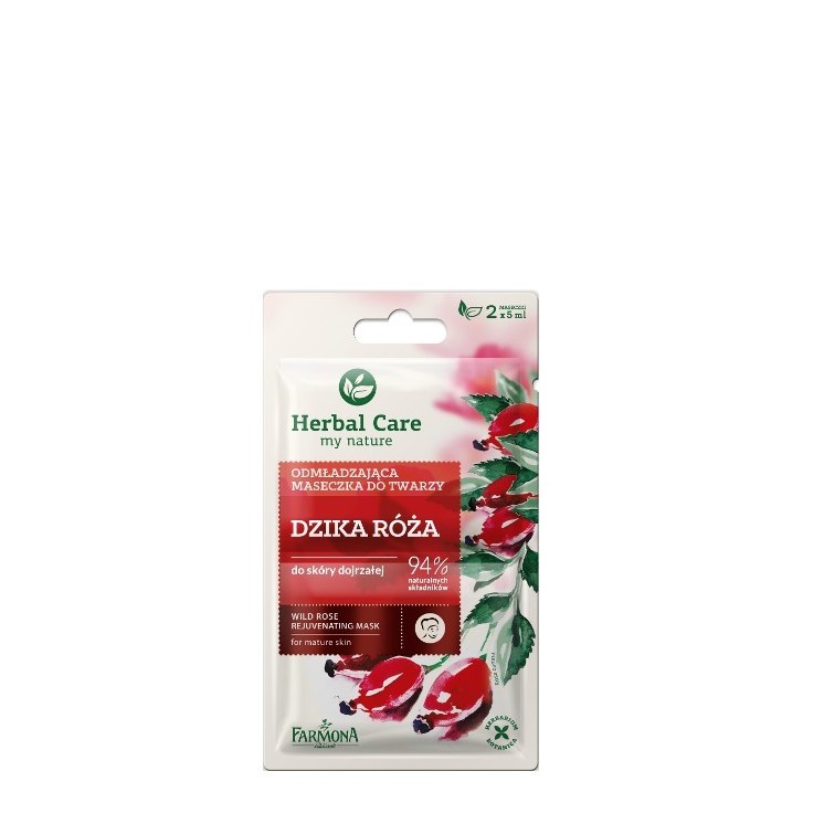 Farmona Herbal Care омолоджуюча маска Дика троянда 2х5 мл