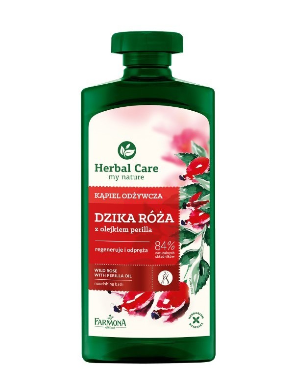 Farmona Herbal Care Kąpiel Odżywcza Dzika Róża z olejkiem perila 500 ml