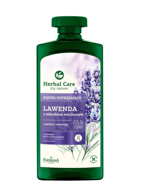 Farmona Herbal Care Kąpiel Odprężająca Lawenda z mleczkiem waniliowym 500 ml