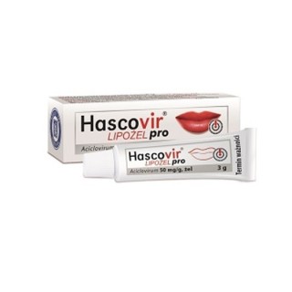 Hascovir Lipożel pro 50mg/g 3g