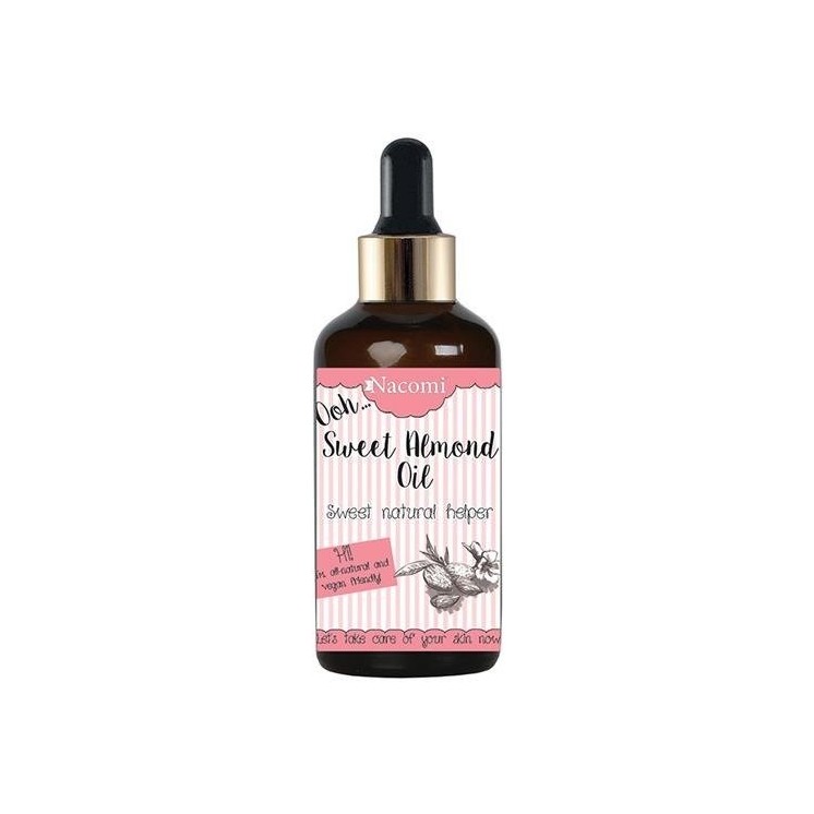 Nacomi Sweet almond oil with pipette 50 ml