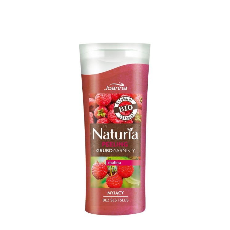 Joanna NATURIA Грубозернистий Peeling малина 100 г