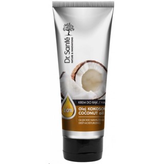 Crème pour les mains Dr. Santé à l'huile de coco 75 ml