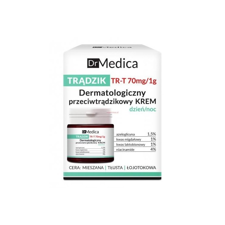 Bielenda Dr Medica Trą dzik Дерматологічний денний/нічний крем проти акне 50 мл