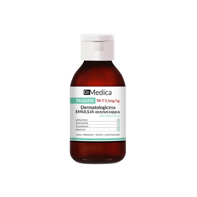 Bielenda Dr Medica Trą dzik Дерматологічна очищаюча емульсія для обличчя, декольте, спини 250 г
