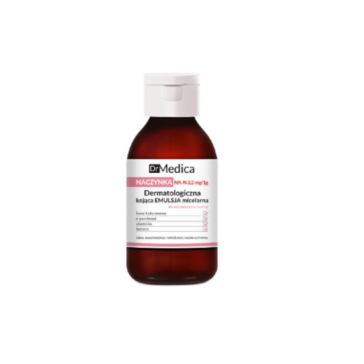 Bielenda Dr Medica Vessels Dermatological soothing Міцелярна емульсія для очищення обличчя 250 г
