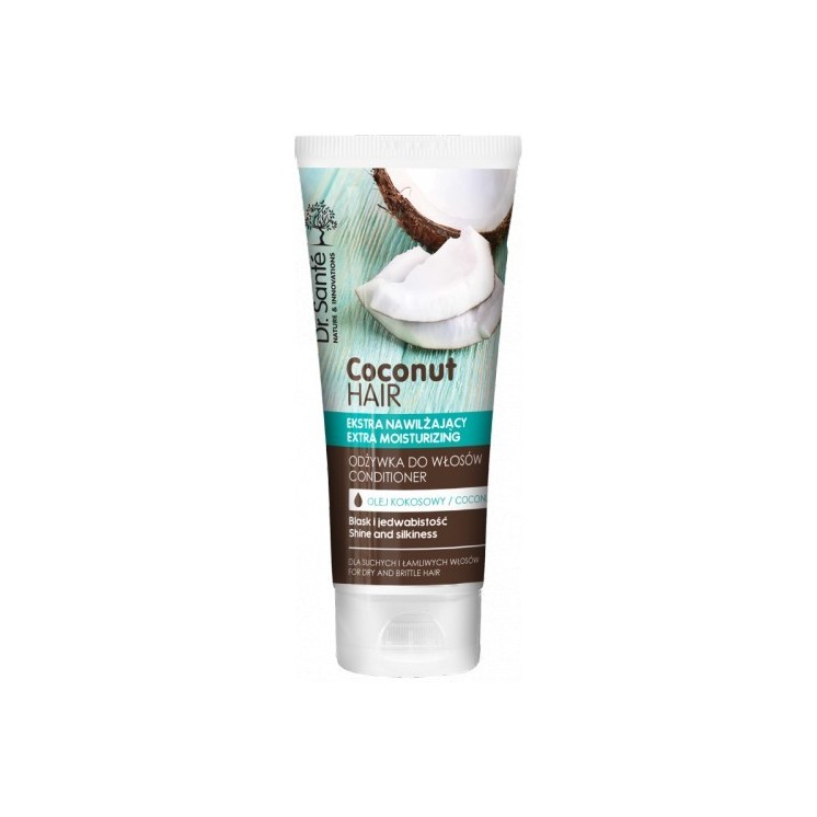 Après-shampoing Dr. Santé Coconut Hair et à l'huile de noix de coco 200 ml