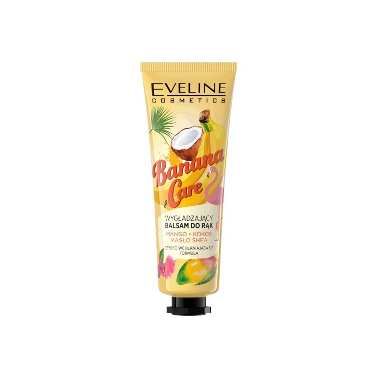 Eveline Banana Care Mango + Shea Butter Gladmakende Handbalsem 50 ml
