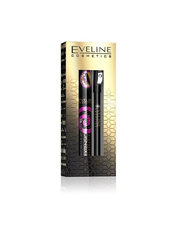 Eveline Make Up Gift Set (Tusz Extension+Kredka Czarna )-0356