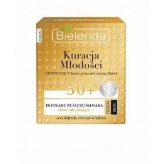 Bielenda YOUTH TREATMENT Ліфтинг-крем проти зморшок 50+ день/ніч 50 мл