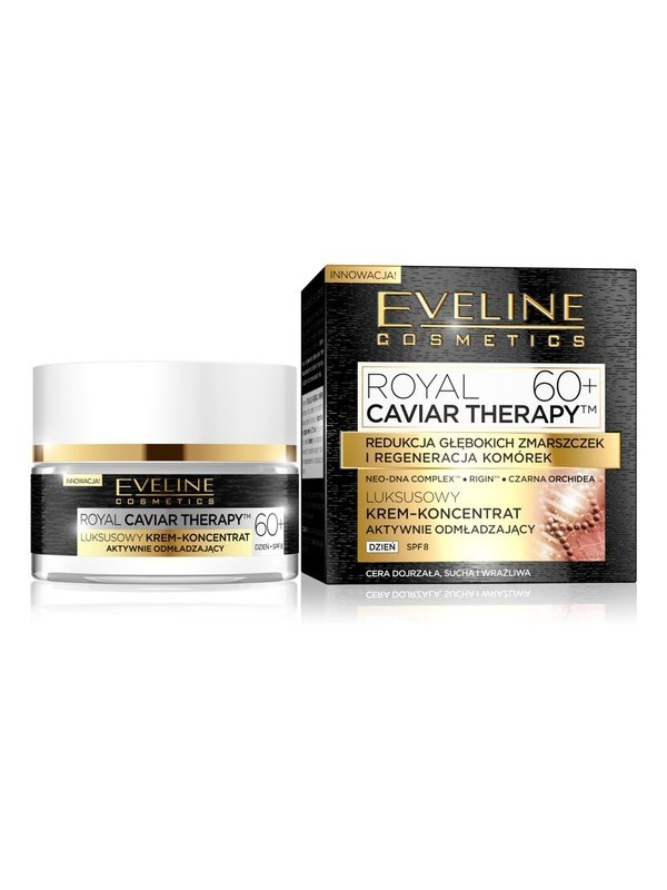 Eveline Royal Caviar Therapy Luksusowe Krem na dzień 60+