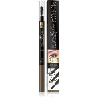 Brow Styler Eveline /01/ Середньо-коричневий