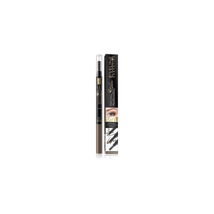 Brow Styler Eveline /01/ Середньо-коричневий