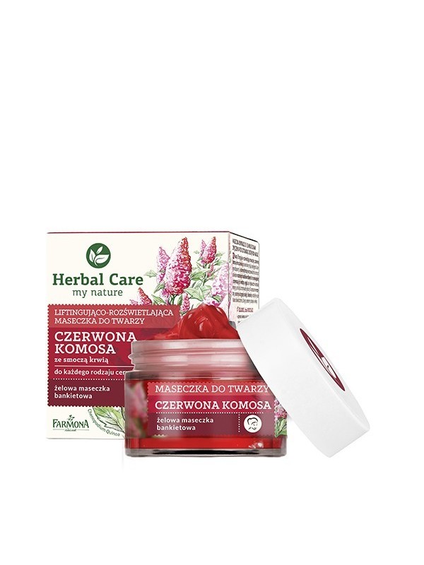 Farmona Herbal Care Liftingująco-rozświetlająca maseczka do twarzy Czerwona Komosa 50 ml