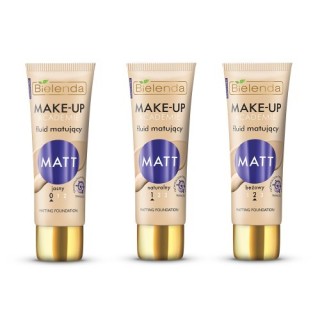 Bielenda MAKE-UP ACADEMIE Матуючий флюїд MATT - світлий відтінок 30 г