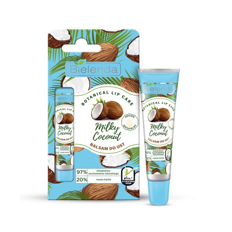 Bielenda BOTANICAL LIP CARE Milky Coconut Lip Balm 10 g