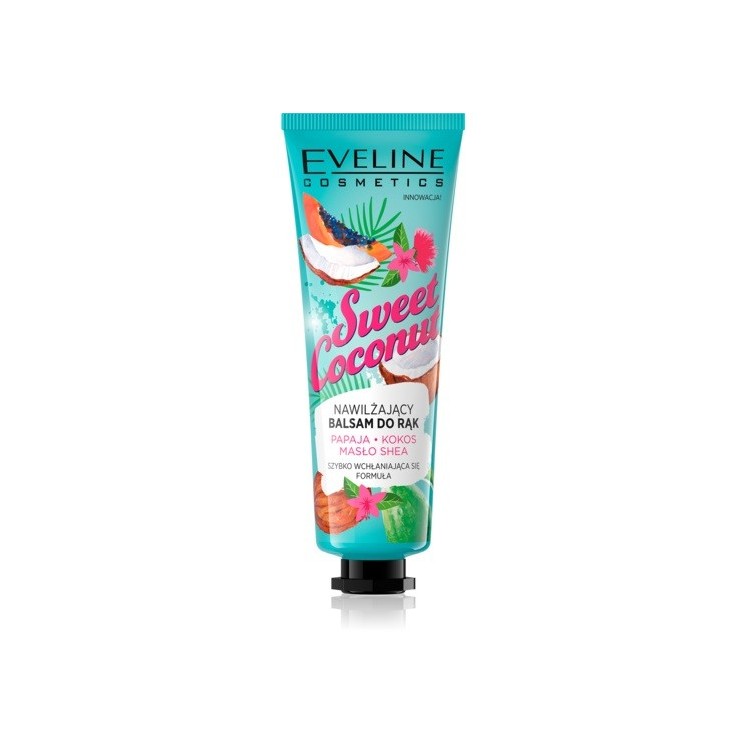 Зволожувальний бальзам для рук Eveline Sweet Coconut 50 мл