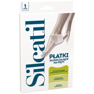 Semelles exfoliantes pour talons SILCATIL