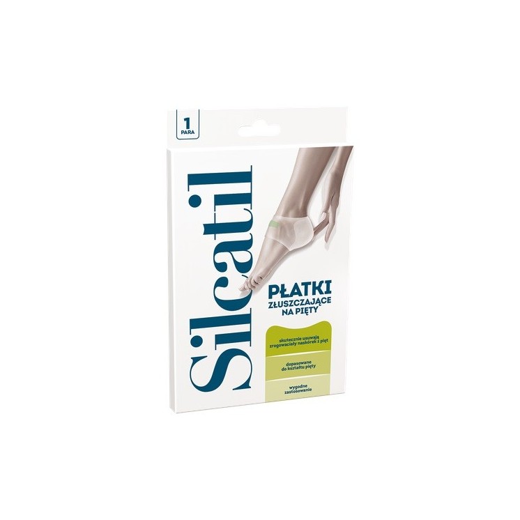 Semelles exfoliantes pour talons SILCATIL