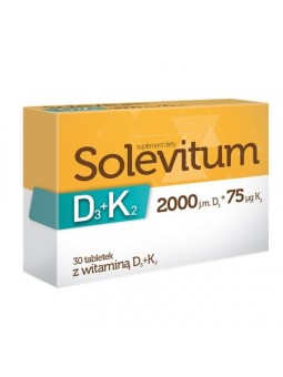 Solevitum D3+K2 30 tabletek