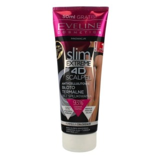 Eveline 4D Slim Extreme Scalpel Anti-Cellulite Thermalschlamm 250 ml