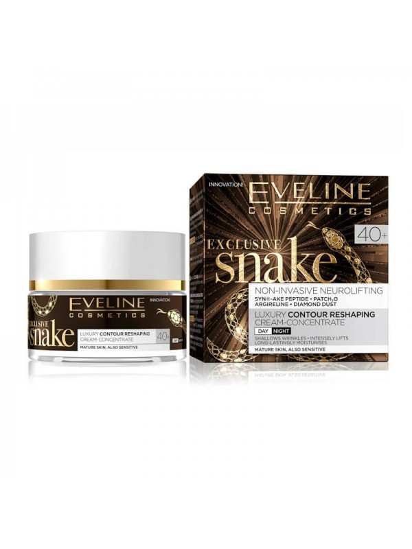 Eveline Exclusive Snake 40+ Krem do twarzy wygładzający 50 ml