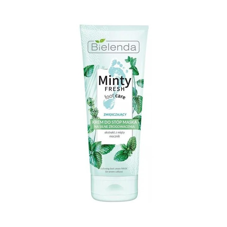 Bielenda MINTY FRESH FOOT CARE Крем-маска для ніг від сильних мозолів 100 мл
