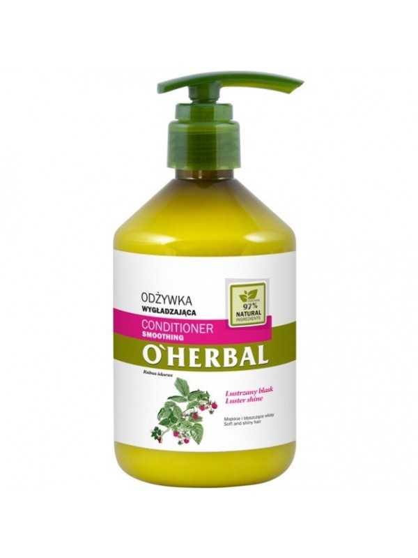 O'Herbal Odżywka do włosów wygładzający z ekstraktem z maliny 500 ml