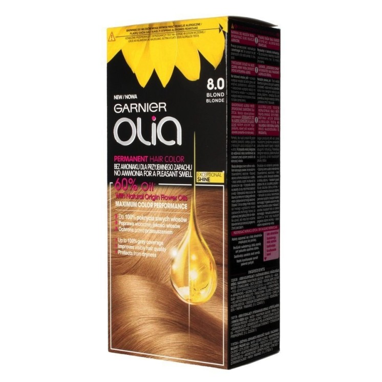 Фарба для волосся Garnier Olia /8.0/ Blond