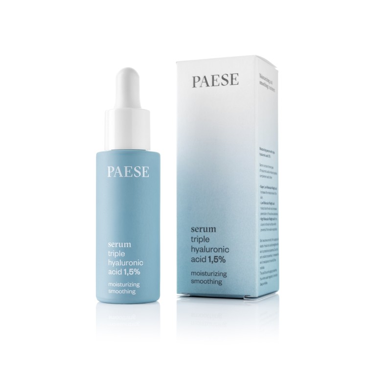 Serum для обличчя Paese потрійна гіалуронова кислота 1,5 % 30 мл