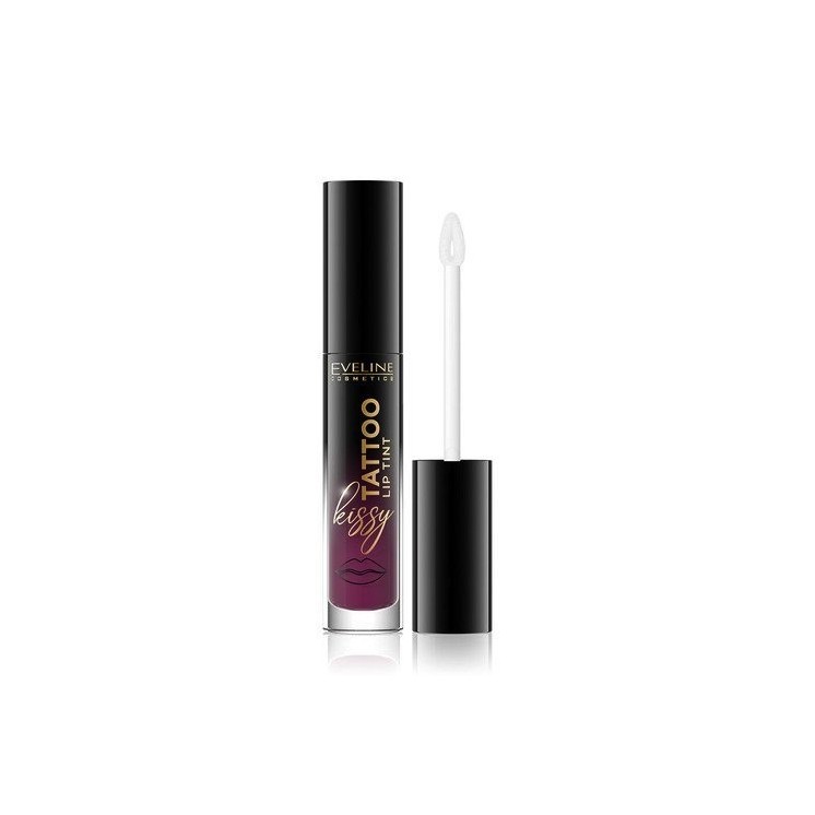 Стійка рідка помада Eveline Kissy Tattoo Lip Tint /03/ Dirty Berry