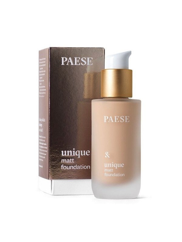 Paese Pielęgnujący podkład matujący Unique Matt Foundation 602N Beige 30 ml