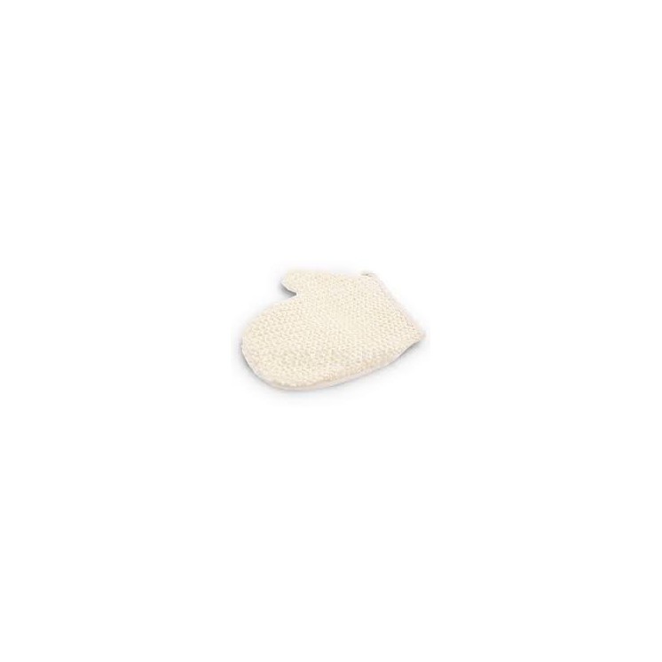 Donegal Glove for washing and massage sisal thin -1 piece