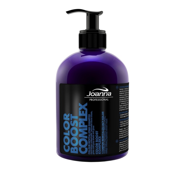 Joanna Professional COLOR BOOST COMPLEX Hair shampoo revitalizing ash color 500 ml