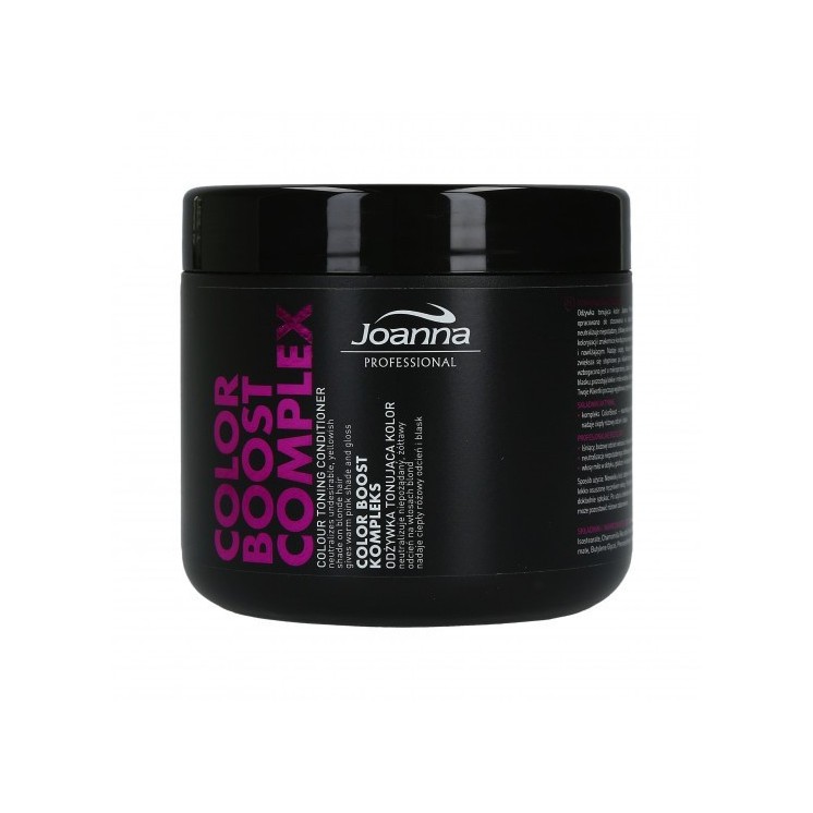 Joanna Professional COLOR BOOST COMPLEX Кондиціонер для волосся тонуючий рожевий колір 500 мл
