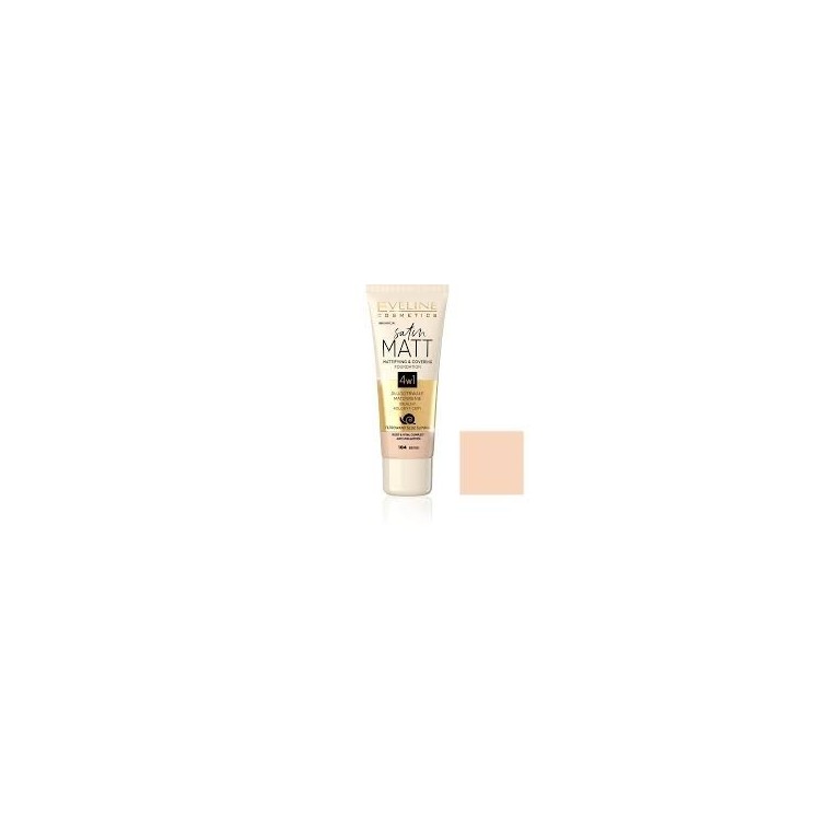 Eveline Satin Matt Mattierende Foundation /104/ Beige 30 ml