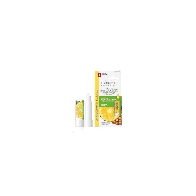 Eveline Lip Therapy Professional Бальзам для захисту губ Extra Soft Bio Ananas 4 г