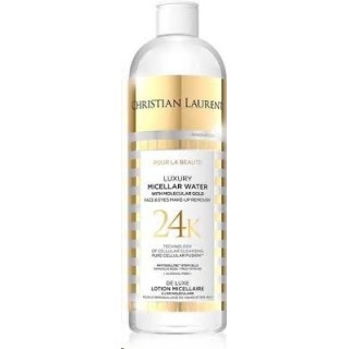 Christian Laurent Luxe micellair water met colloïdaal goud voor het verwijderen van gezichts- en oogmake-up 24K 500 ml